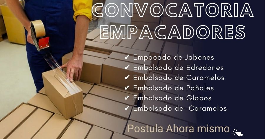 PERSONAL PARA EMPACADO Empleos Recientes